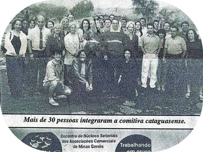 Homenagem no encontro empresarial ENACI